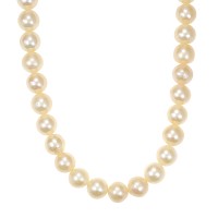Perlenkette, 14K, Weißgold Detailbild #1