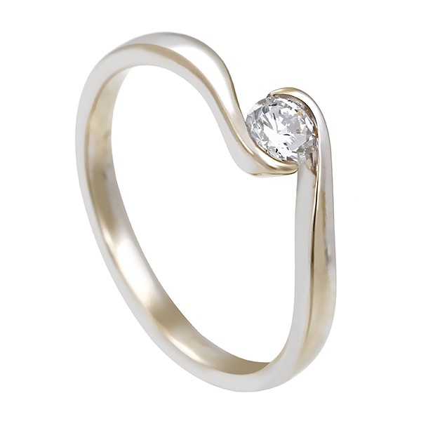Ring, 18K, Weißgold, Brillant Detailbild #1