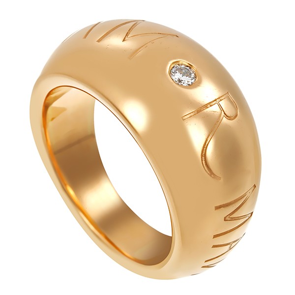 Ring, 18K, Gelbgold, Brillant, Wempe Detailbild #1