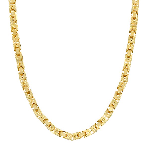 Goldkette, 14K, Gelbgold, Königs- Detailbild #1