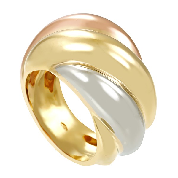 Ring, 18K, Rot-/Weiß-/Gelbgold Detailbild #1