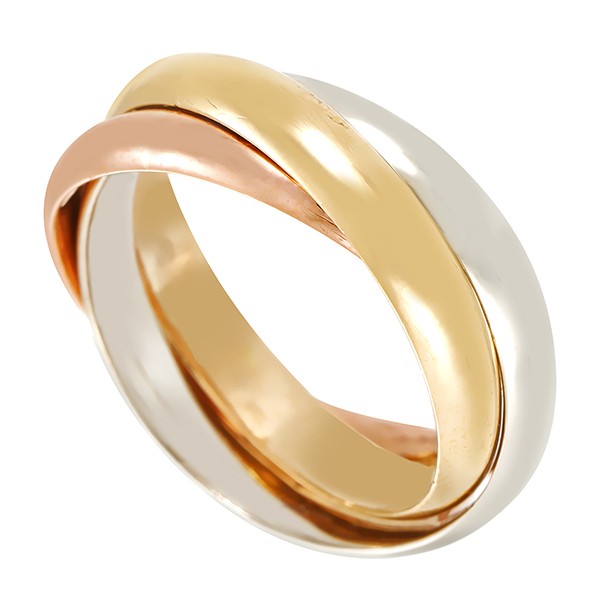 Ring, 18K, Gelb-/Weiß-/Rotgold Detailbild #1