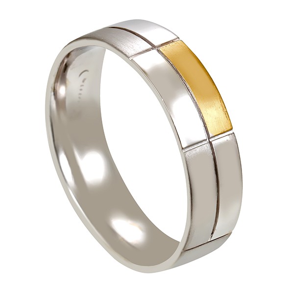 Ring, 8K, Gelb-/Weißgold Detailbild #1