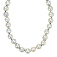 Perlenkette, 18K, Gelbgold Detailbild #1