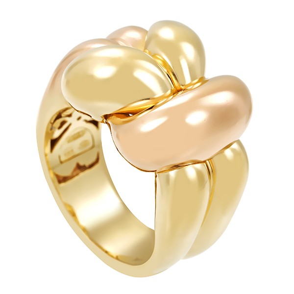 Ring, 18K, Gelb-/Rotgold Detailbild #1