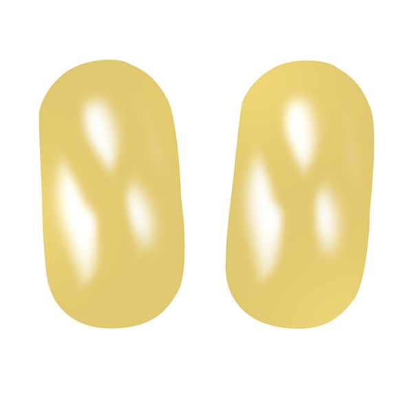 Ohrclipse, 8K, Gelbgold Detailbild #1