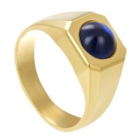 Ring, 18K, Gelbgold, Saphir Detailbild #1