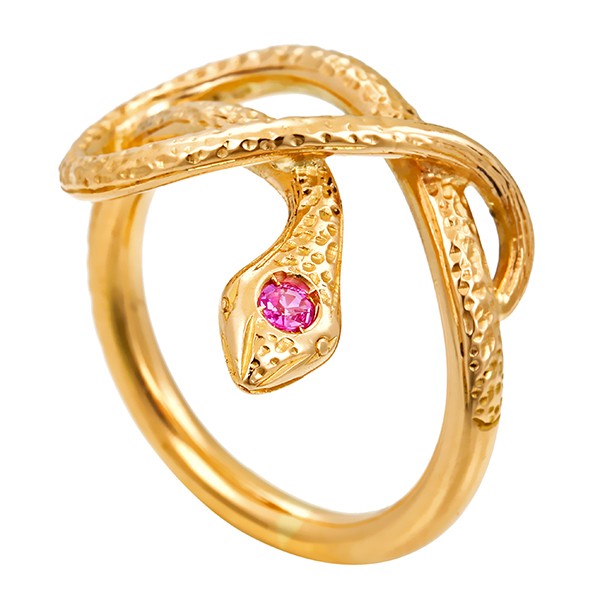 Ring, 18K, Gelbgold, Rubin Detailbild #1