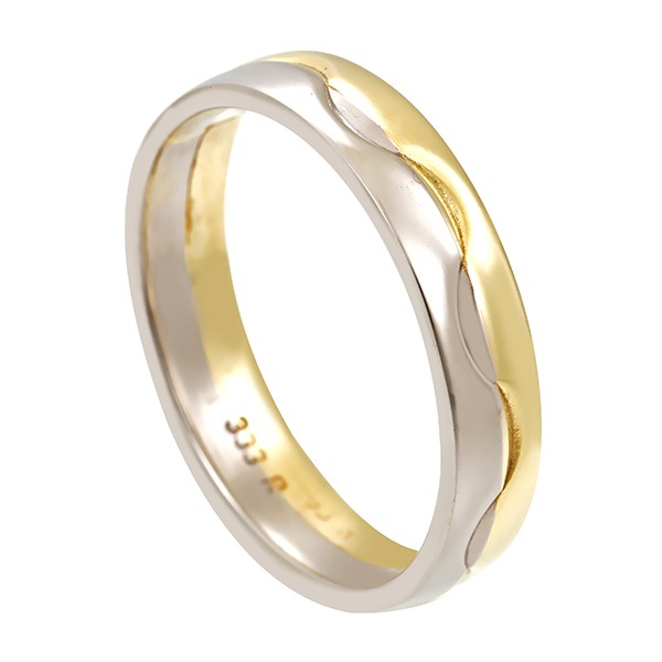 Ring, 8K, Gelb-/Weißgold Detailbild #1